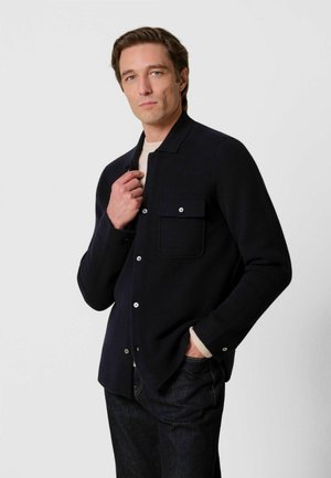 PROFUOMO, PROFUOMO SOLID OVERSHIRT - Summer jacket - navy
