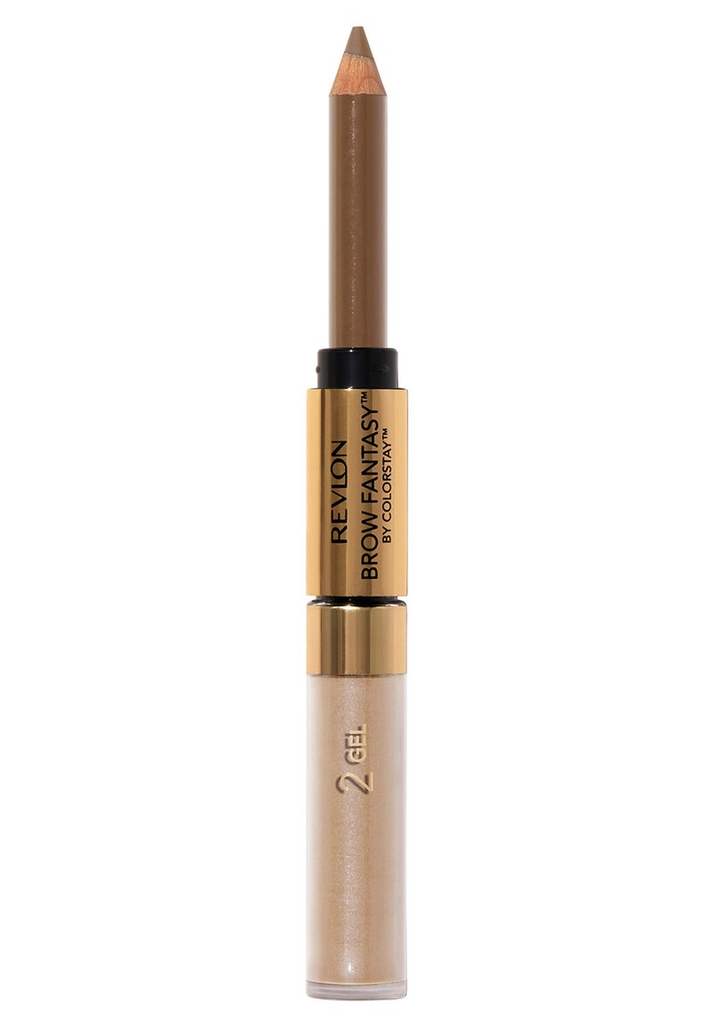 Damen Make-up | Revlon BROW FANTASY PENCIL AND GEL Augenbrauenstift N°104 dark blonde/braun - WE33824 Damen Make-up | Revlon BROW FANTASY PENCIL AND GEL Augenbrauenstift N°104 dark blonde/braun - WE33824