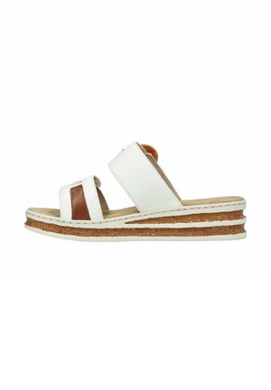 Heeled mules - wit
