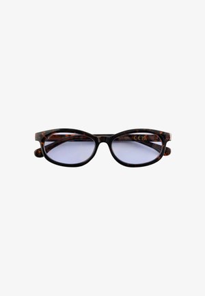 & OTHER STORIES, & OTHER STORIES NARROW RECTANGLE SUNGLASSES - Lunettes de soleil - brown