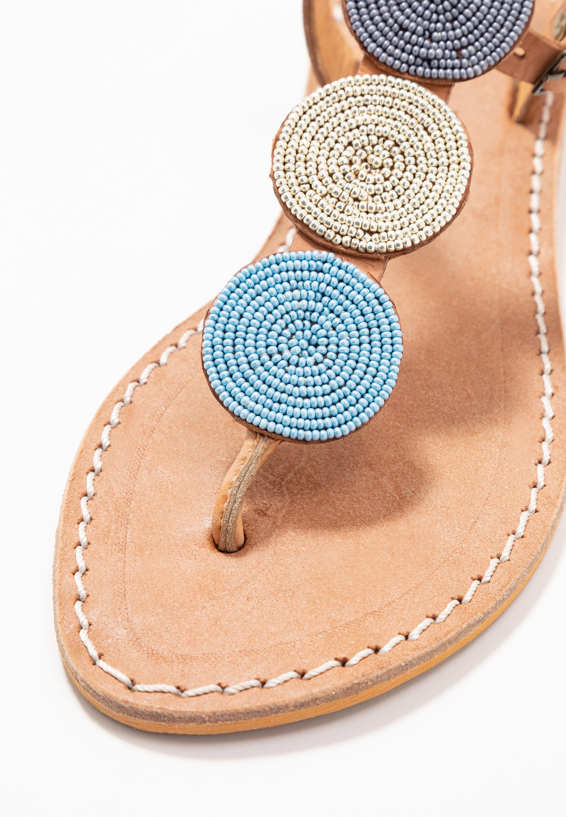 laidbacklondon SIMBA FLAT - Flip Flops - light brown laidbacklondon SIMBA FLAT - Flip Flops - light brown