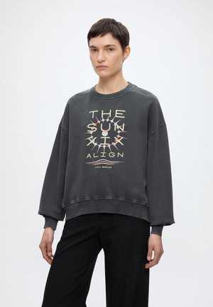 lala Berlin SWEATSHIRT HEIKE - Φούτερ - woodland grey
