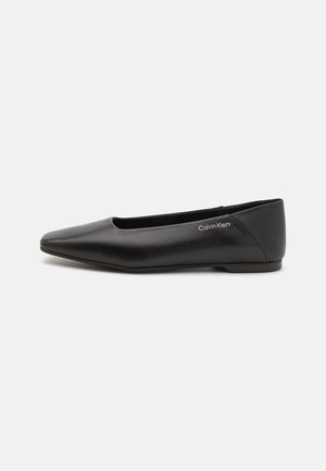 FLAT - Klassischer Ballerina - black