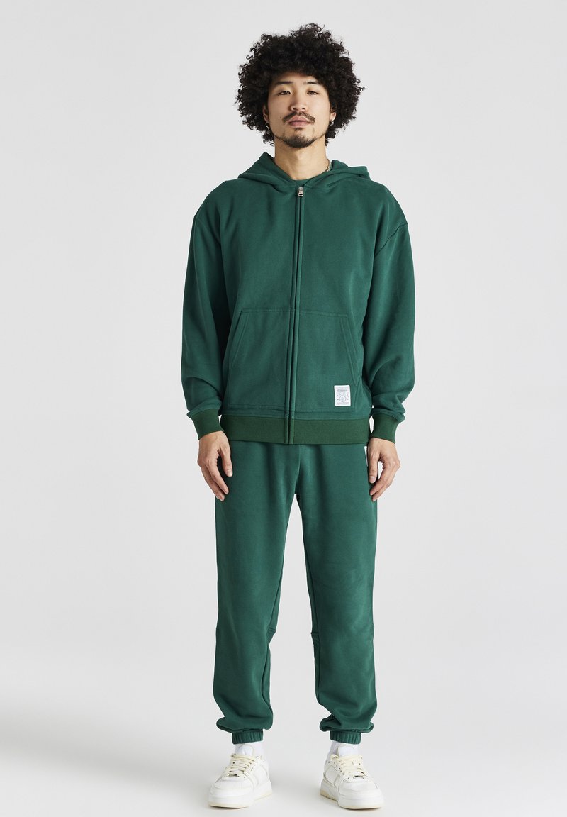 SikSilk Sweater met rits groen