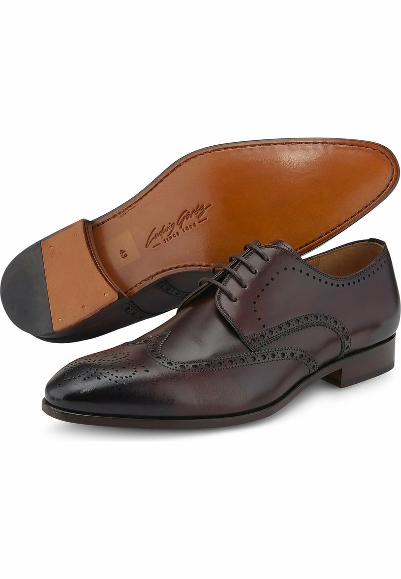 Herren Sneaker | Ludwig Görtz DERBY Business-Schnürer dunkelbraun - CP55871 Herren Sneaker | Ludwig Görtz DERBY Business-Schnürer dunkelbraun - CP55871
