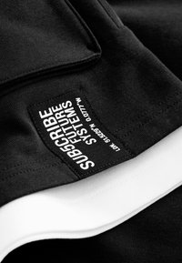 Next UTILITY FRONT  SET REGULAR FIT - Waistcoat - black white