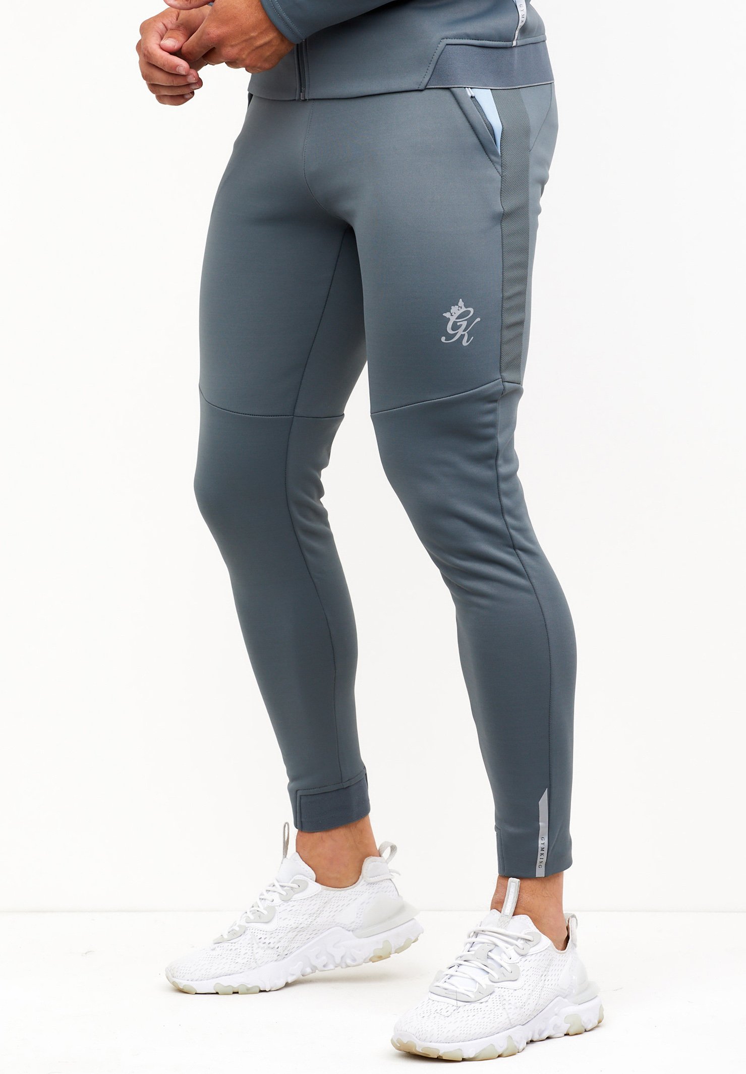 Gym King Tracksuit bottoms - stormy 