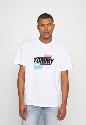 FADED GRAPHIC TEE UNISEX - T-shirt con stampa - white