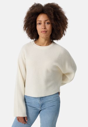 CASH-MERE Pullover - weiss
