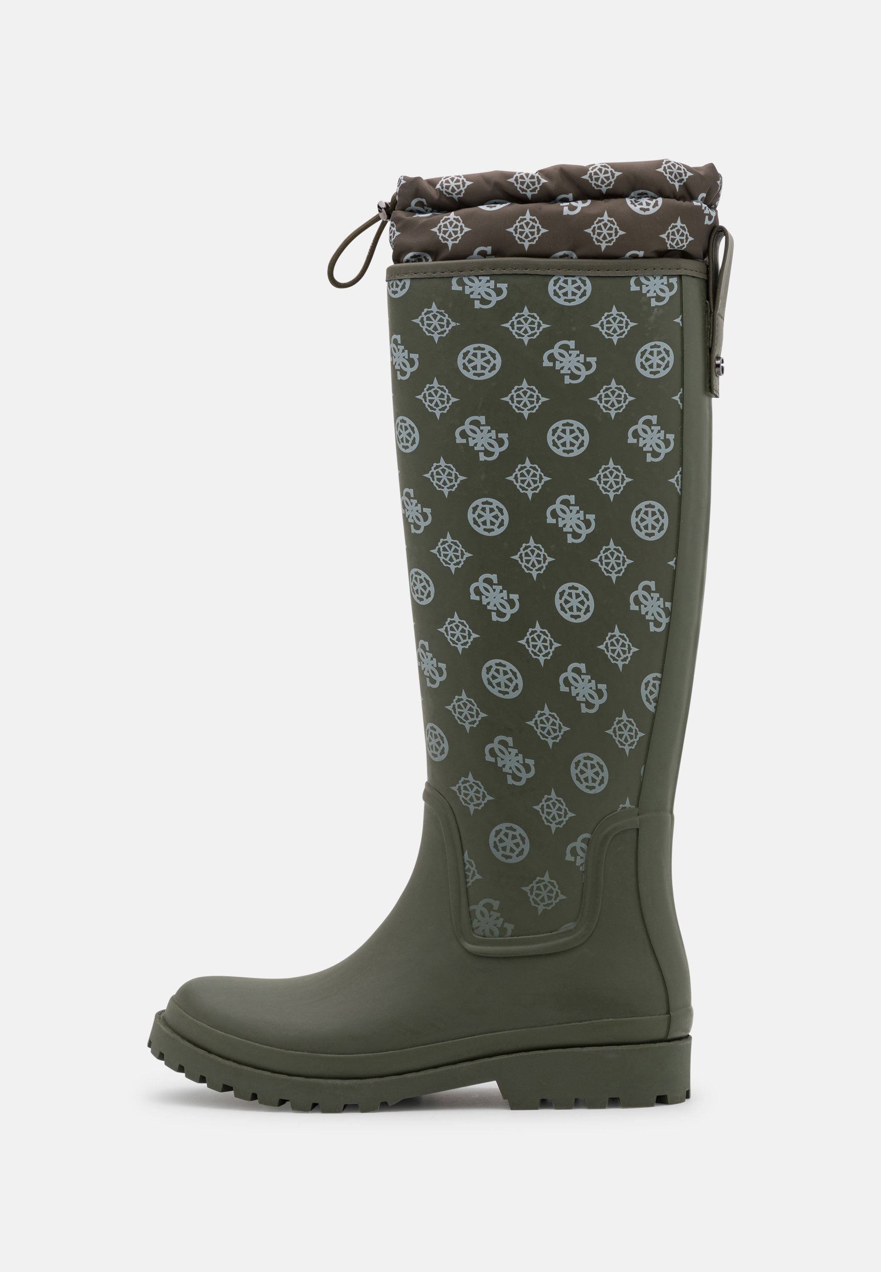 Guess REISA - Regenlaarzen - olive/kaki - Zalando.nl