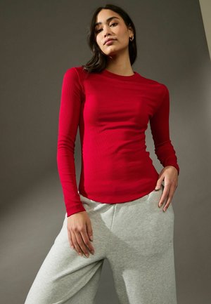 Next CREW NECK - Hosszú ujjú felső - red
