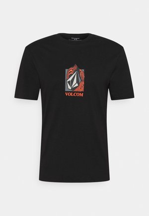 CROSTIC - Print T-shirt - black