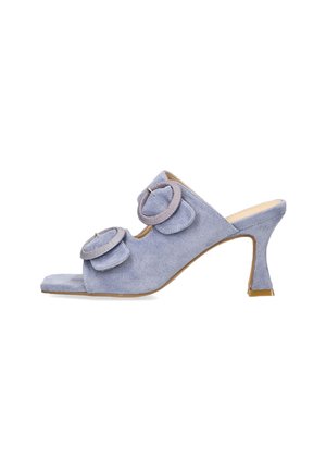 Mules de tacón - blue