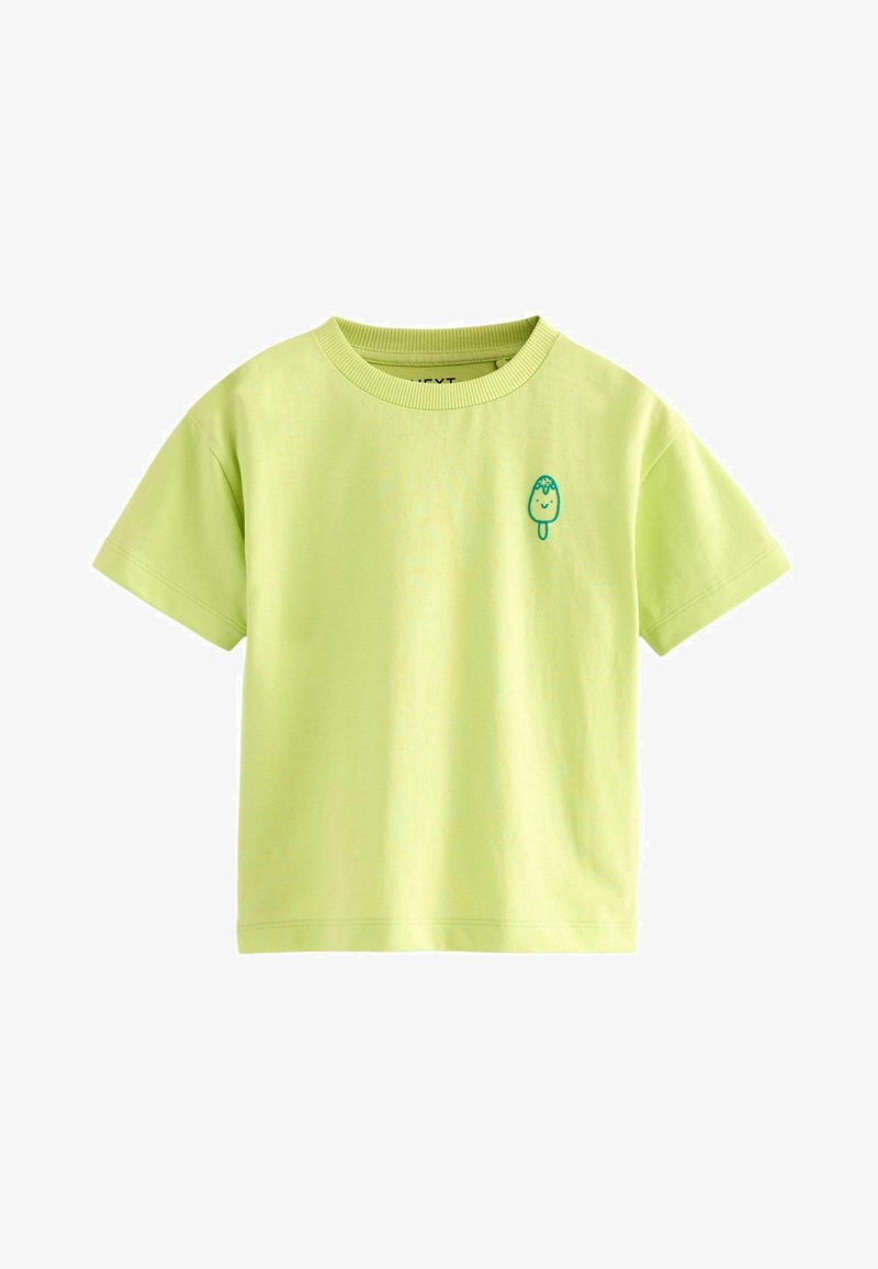 Next SIMPLE SHORT SLEEVE - T-shirts print - lime green