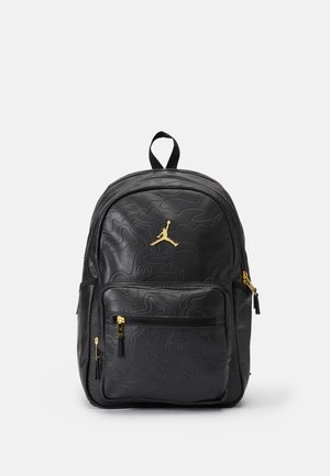 JAM TOPOGRAPHIC BACKPACK - Hátizsák - black/gold-coloured