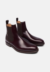 Henry Stevens Stiefelette - schwarzbraun