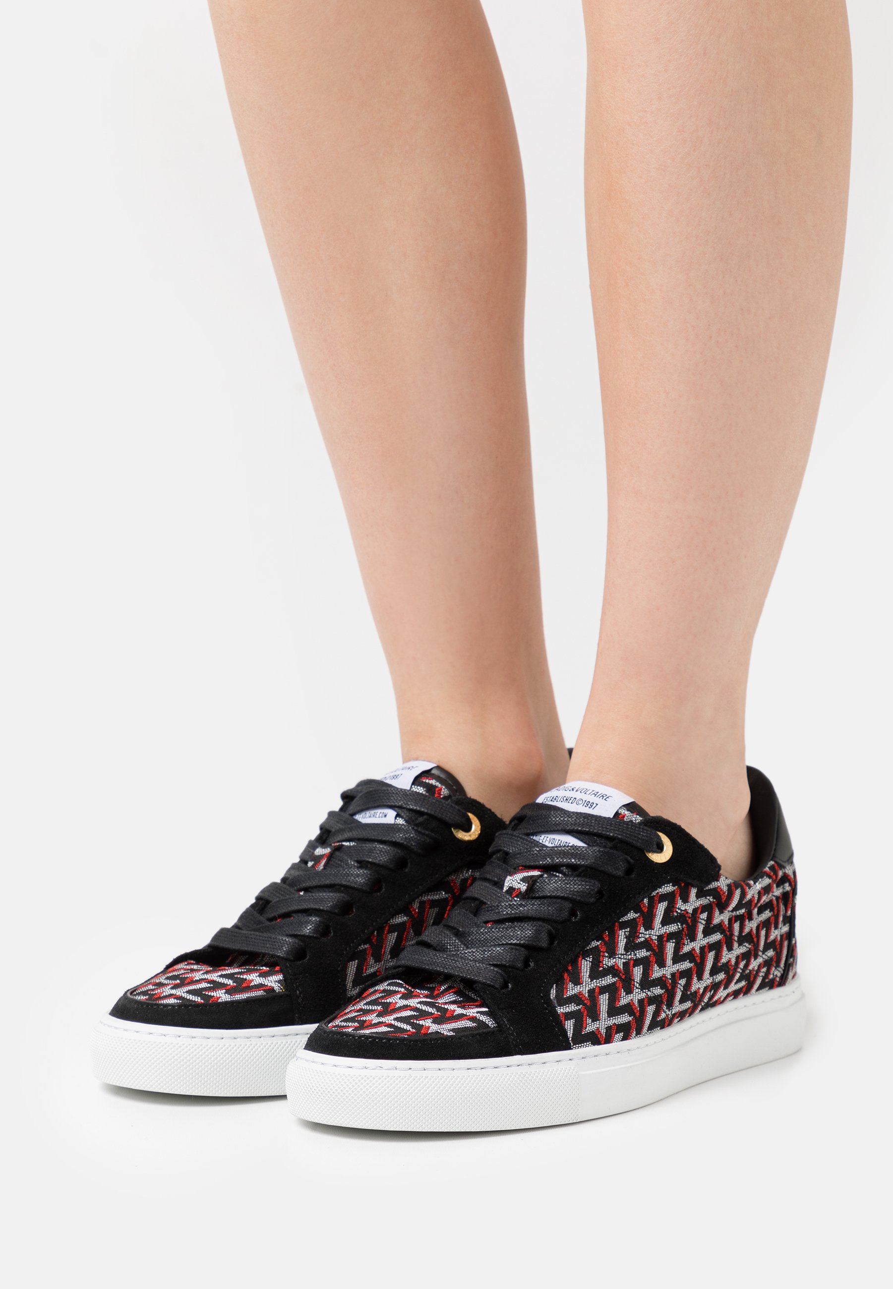 Zadig \u0026 Voltaire BOARD MONOGRAM - Sneakers laag - pass/Donkerrood -  Zalando.nl