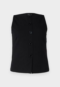 BUTTON DOWN  - Tops - black