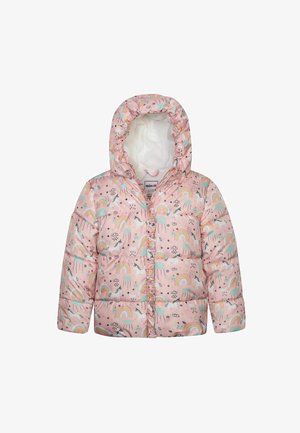 PRINTED PUFFER - Winter jacket - light pink