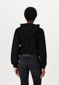 KARL LAGERFELD Φούτερ με κουκούλα - black