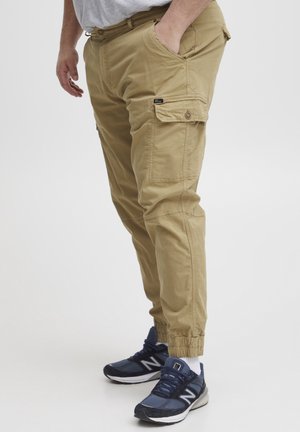 BHNAN REGULAR FIT ELASTIC CUFFS - Cargobyxor - sand brown