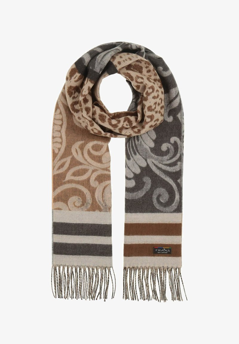 FRAAS CASHMINK PAISLEY LEO - Écharpe - grey