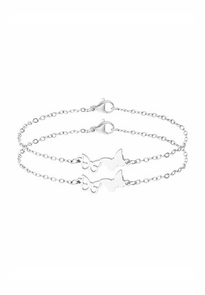 MODERN LOOK SET - Armband - silver-coloured