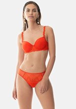 SPACER HALF CUP – Beugel BH – carnelian orange