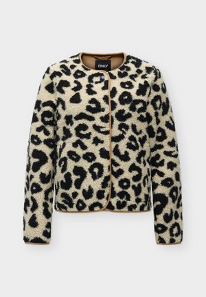 ONLY, ONLLONA LIFE TEDDY JACKET  - Veste mi-saison - humus/leo