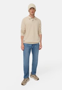 camel active LEICHTES LANGARM  - Poloshirts - oatmeal