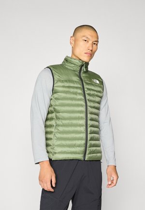 TERRA PEAK VEST - Brezrokavnik - bark mist