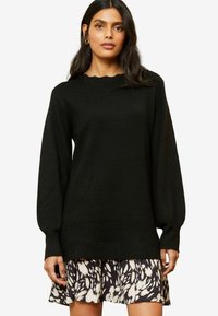 Love & Roses REGULAR FIT - Stickad klänning - black