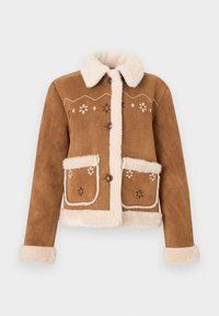 Hollister Co. GINGERBREAD JACKET - Talvejope - brown