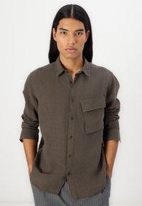 Belstaff SCALE SHIRT - Marškiniai - army olive