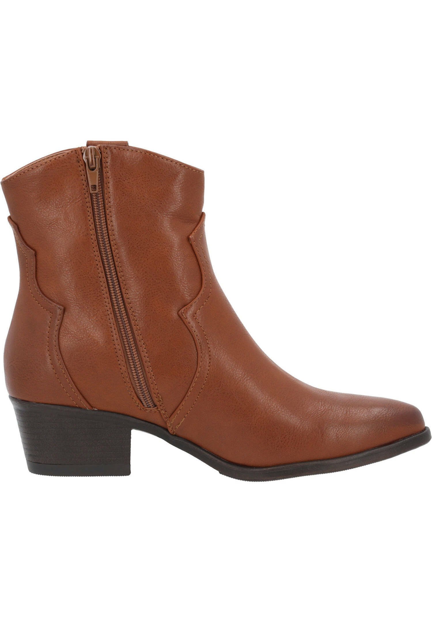 Stivali da neve da donna invernali da esterno 2025 nuovi stivali da neve scarpe da donna stivali corti alla moda tacchi grossolani stivali in pelle corti stivali da donna stivali da donna