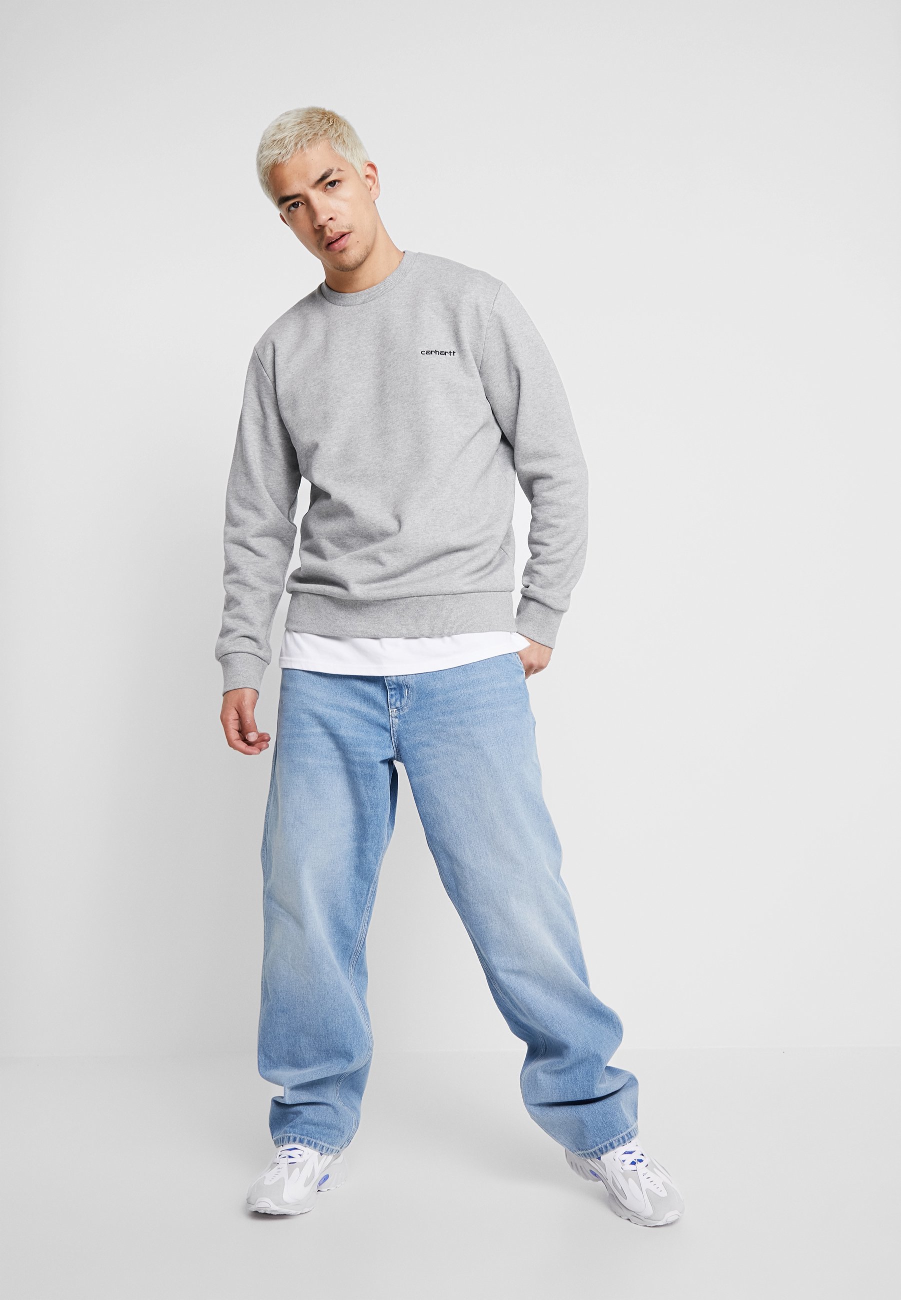 Carhartt WIP SIMPLE PANT NORCO - Jeans baggy - blue worn bleached/denim  délavé - Zalando.it