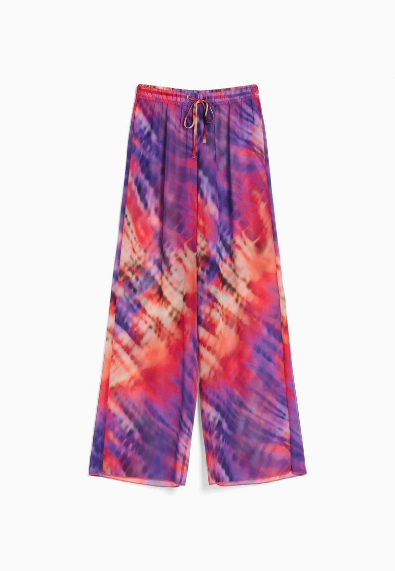 Bershka Broek paars Bershka Broek paars