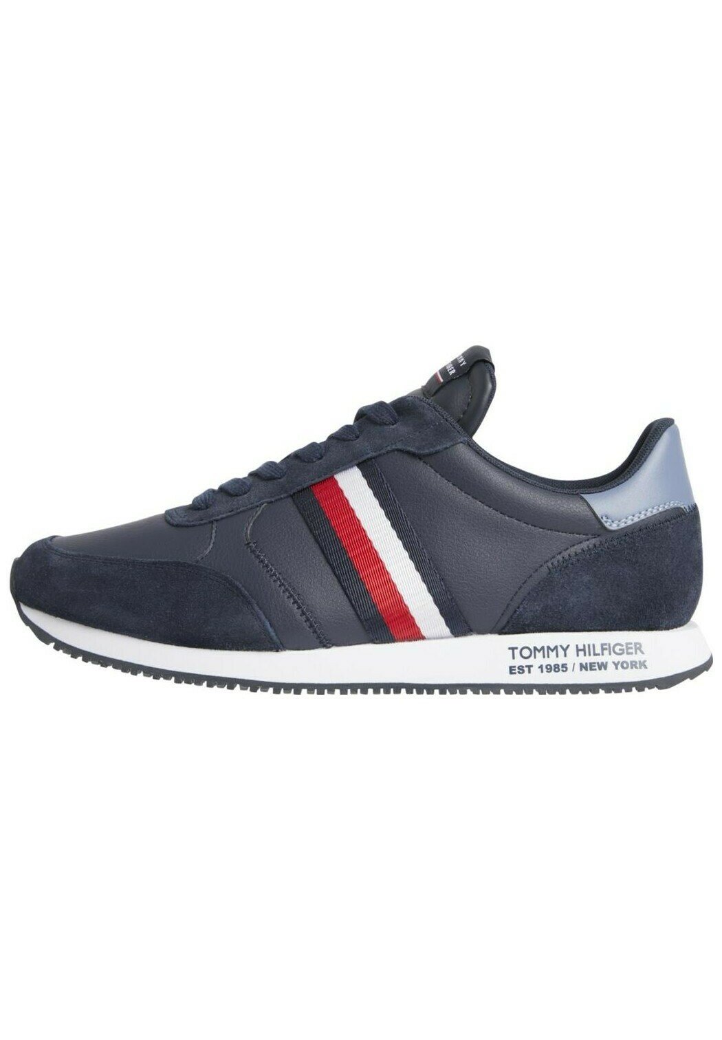 navy tommy hilfiger trainers