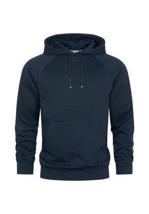 INDICODE JEANS, INNEZZO KAPUZENPULLOVER - Kapuzenpullover - sky captain