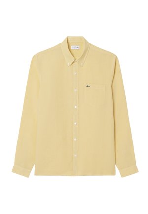 Lacoste, Camisa - jaune-zcm
