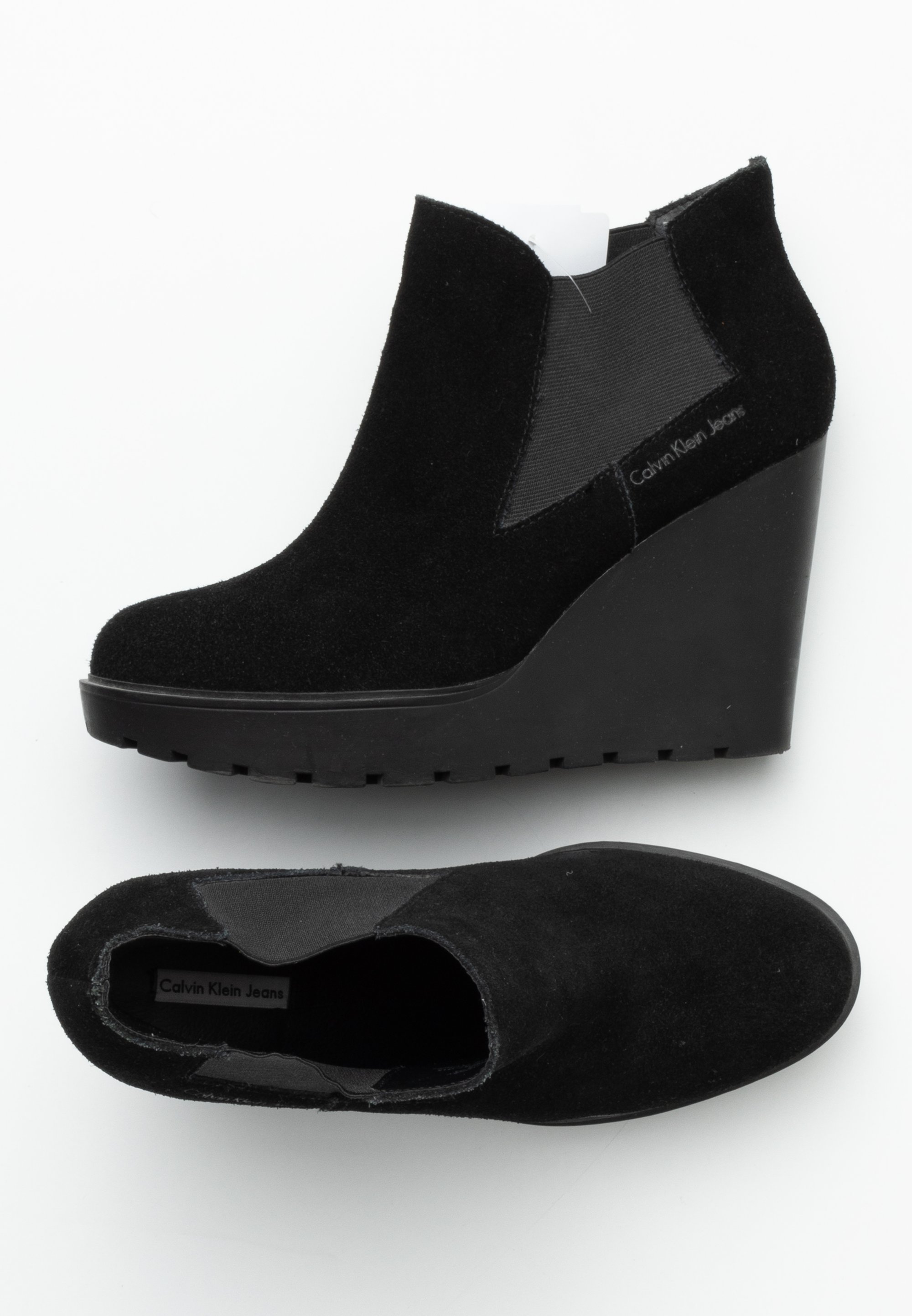 Klein Jeans Ck Ankle Boots Calvin Klein Women's Soft Calf Ankle