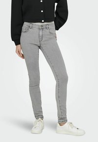 Unselected, light grey denim