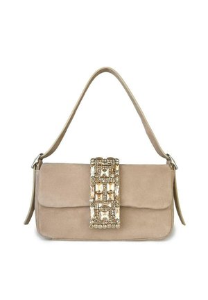 Bolso de mano - marrón jaspeado