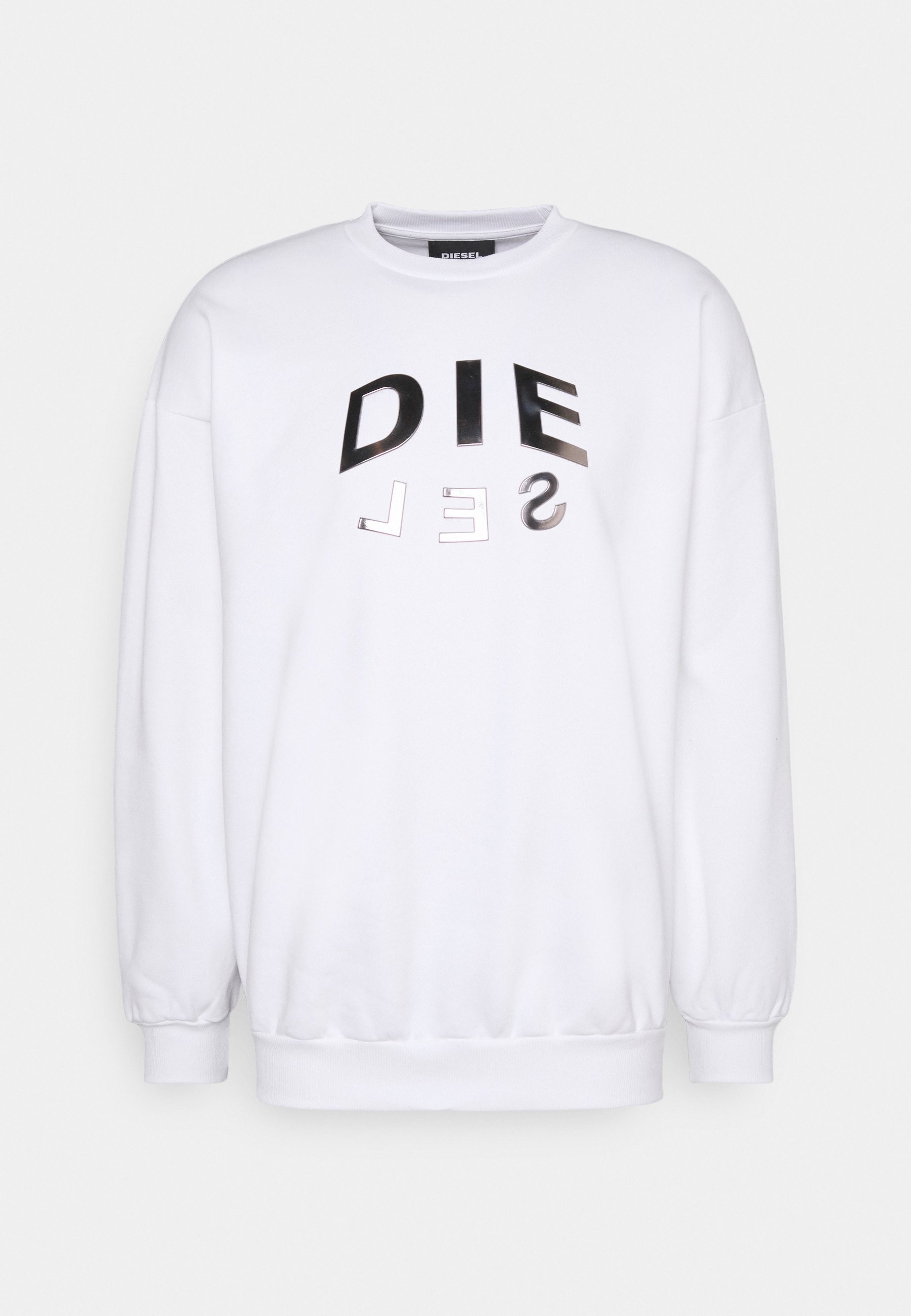 Diesel S-MART FELPA UNISEX - Sweater - white/wit - Zalando.be