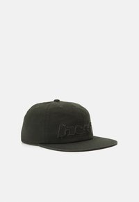 DISTRESSED LOGO 5 PANEL HAT UNISEX - Kapa - hunter green