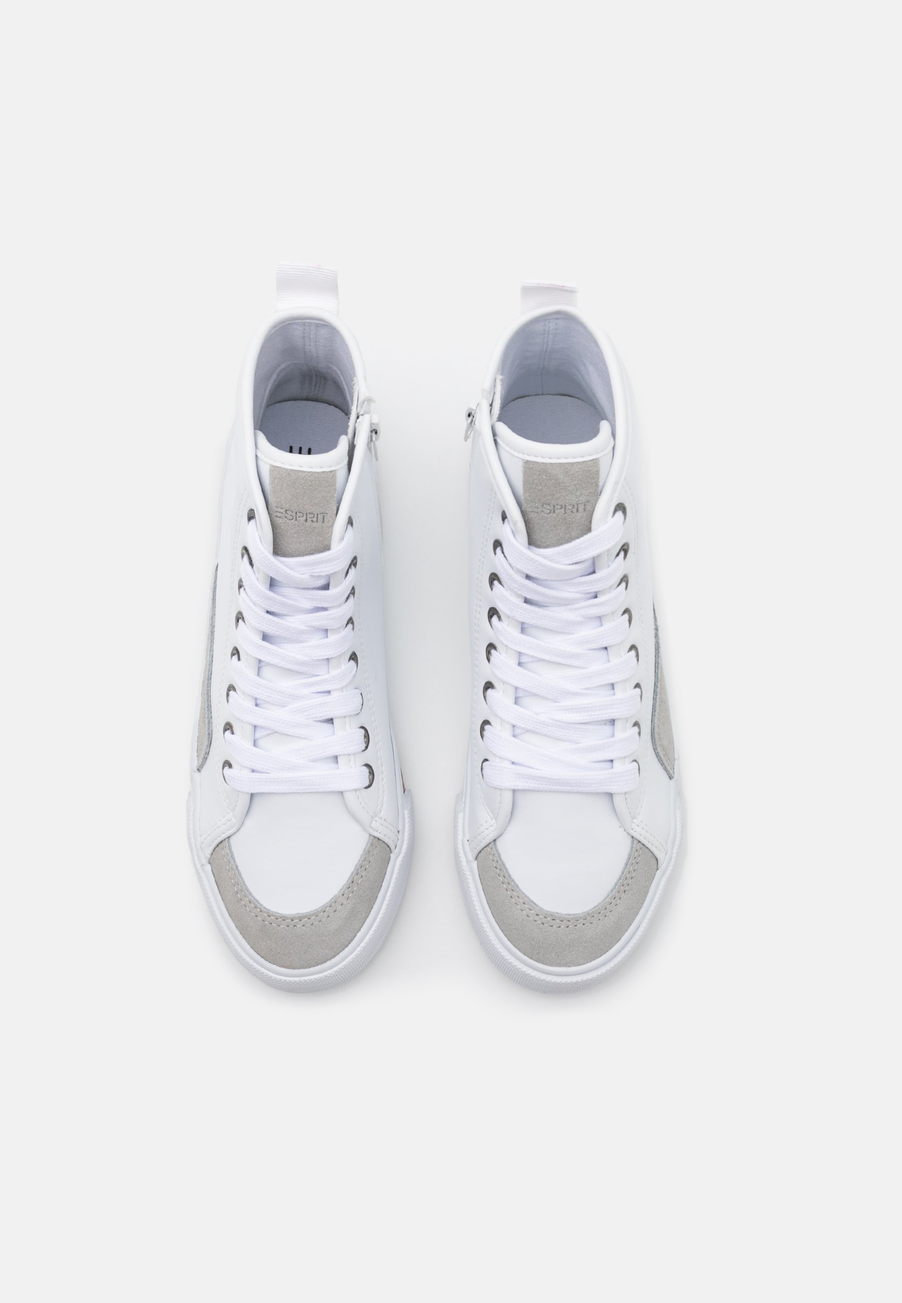 esprit high top trainers