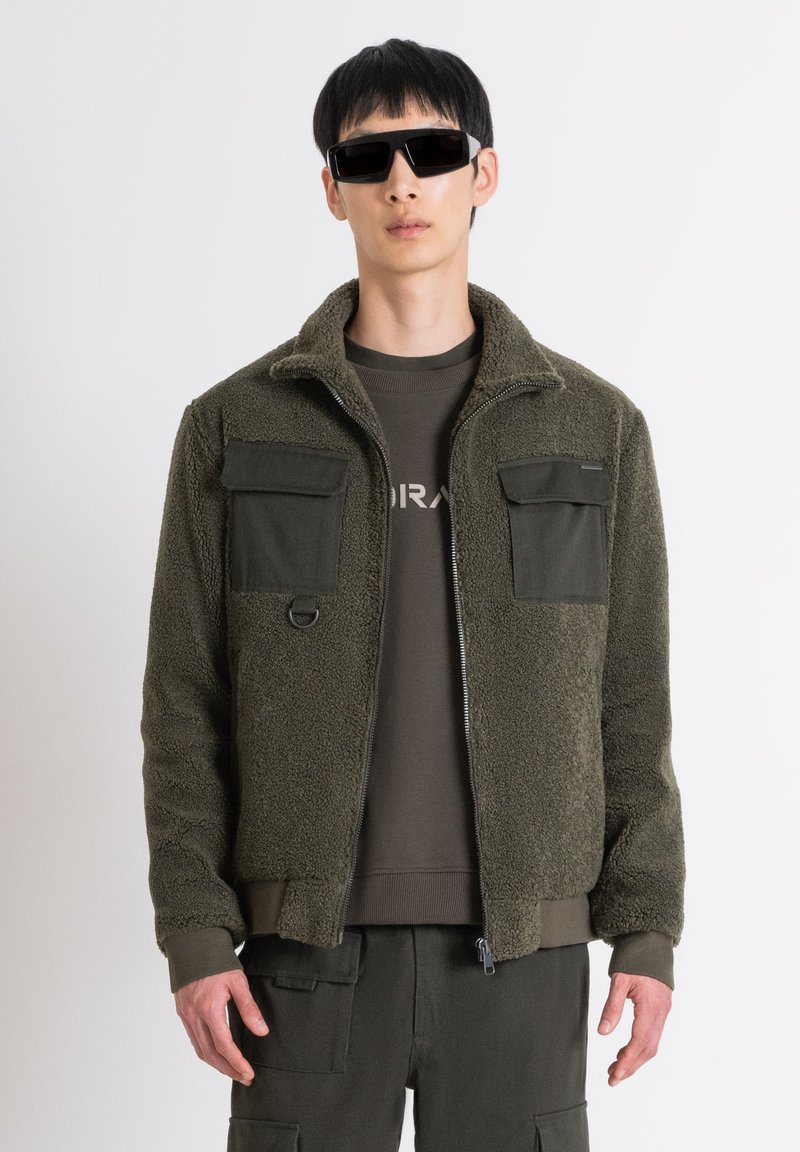 Antony Morato REGULAR FIT - Jakna od flisa - army