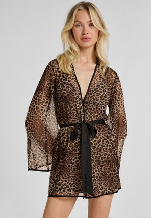 LEOPARD  - Bademantel - black