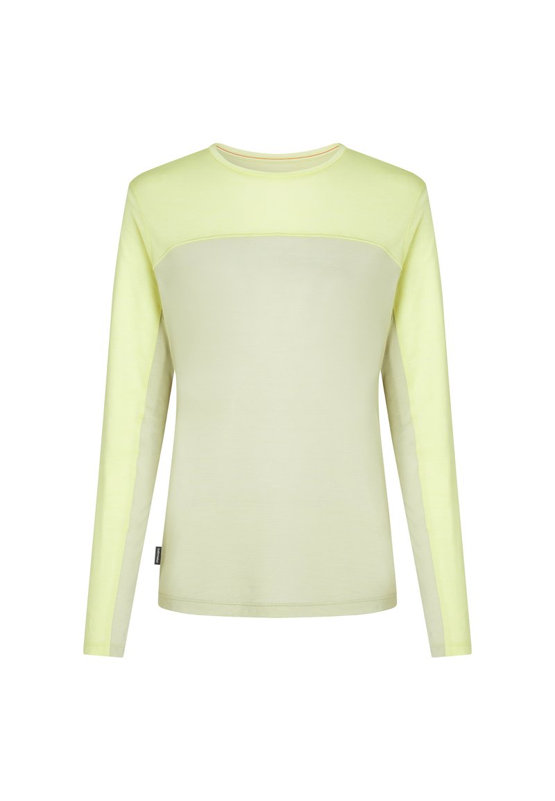 Icebreaker Longsleeve lichtgeel