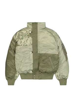 Alpha Industries, ALPHA INDUSTRIES MEN - BOMBER JACKETS N-2B COLORBLOCK MOD - Winterjacke - m forest camo
